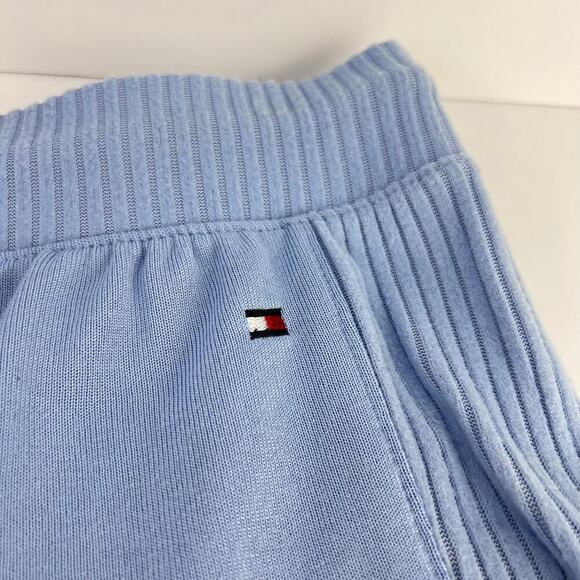 Tommy Hilfiger L 2PC Women's Ribbed Long Sleeves Modest PJ Loungewear Jogger SET - Picture 11 of 15